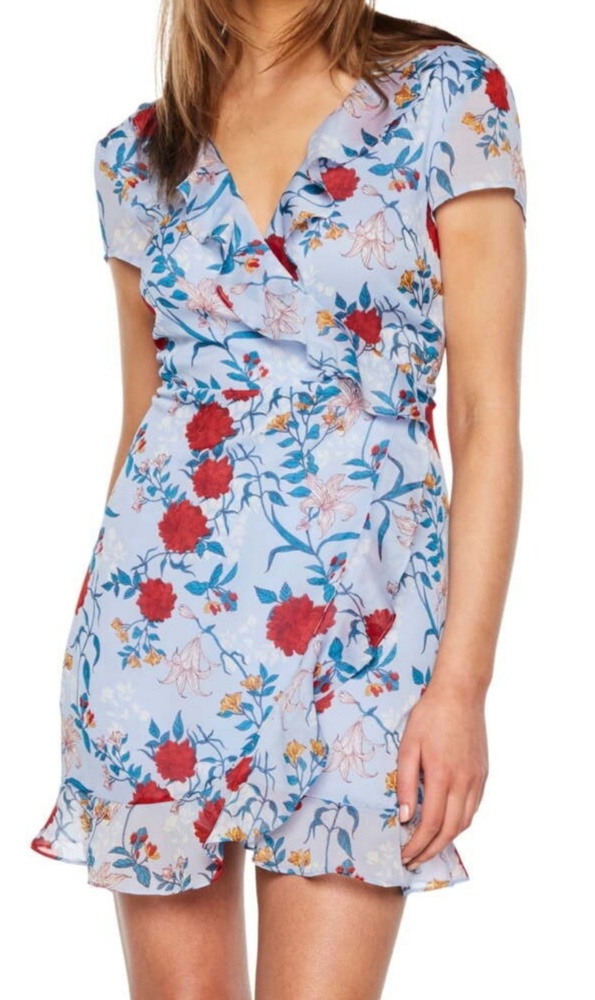 Elle Floral Georgette Dress